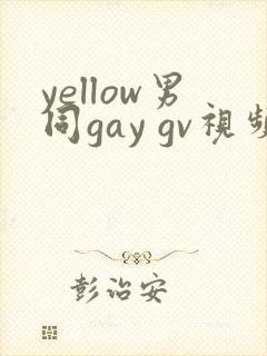 yellow男同gay gv视频在线观看