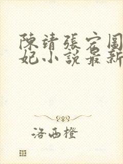 陈靖张宏图颜妃妃小说最新章节更新