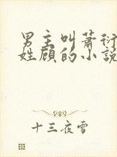 男主叫萧衍女主姓顾的小说