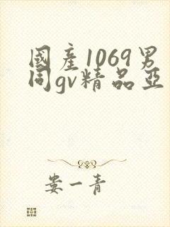 国产1069男同gv精品亚洲