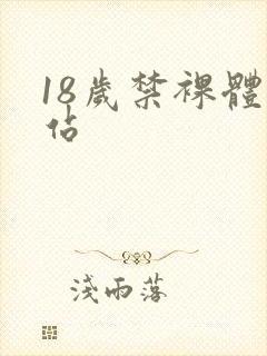 18岁禁裸体网站