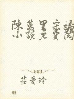 陈万里宋娇娇的小说免费阅读全文