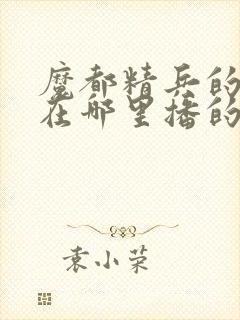 魔都精兵的奴隶在哪里播的