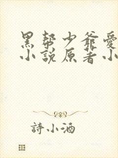 黑帮少爷爱上我小说原著小说