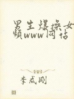 男生爆操女生视频www网站