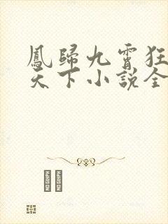 凤归九霄狂妃逆天下小说全文阅读