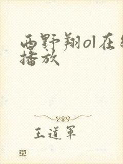 西野翔ol在线播放