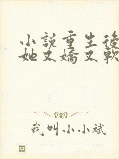 小说重生后郡主她又娇又软免费看全文封面