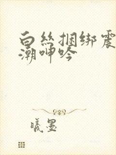 白丝捆绑震动高潮呻吟