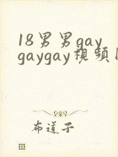 18男男gaygaygay视频网站
