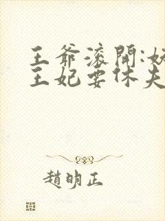 王爷滚开:妖孽王妃要休夫