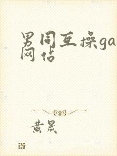 男同互操gay网站封面
