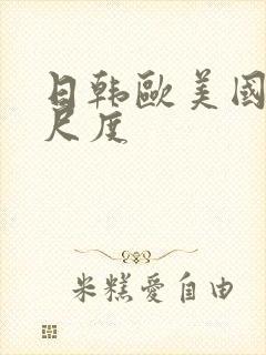 日韩欧美国产大尺度