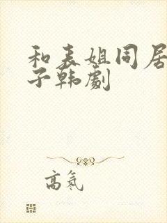 和表姐同居的日子韩剧