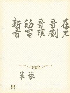 新的哥哥在线观看电视剧免费高清