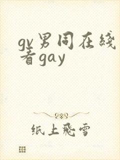gv男同在线观看gay