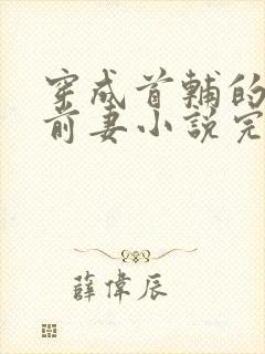 穿成首辅的炮灰前妻小说完整版封面