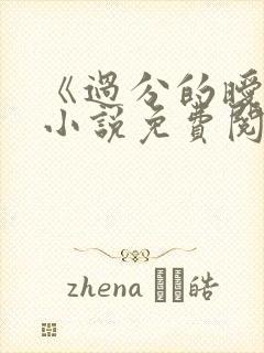 《过分的暧昧》小说免费阅读全文封面