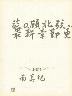 苏o顾北弦小说最新章节更新