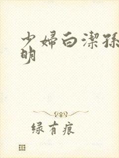 少妇白洁孙倩李明封面