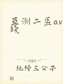 亚洲二区av在线
