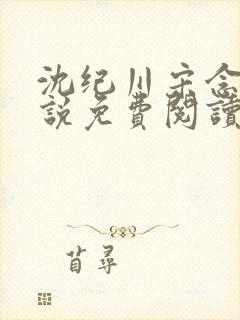 沈纪川宋念念小说免费阅读全文