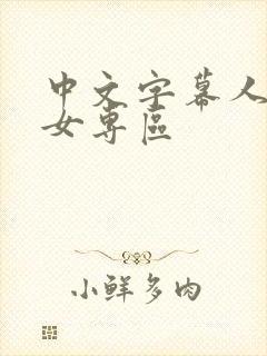 中文字幕人妻熟女专区