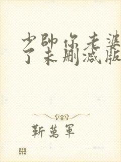 少帅你老婆又跑了未删减版在线阅读