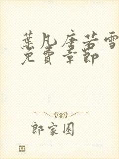 叶凡唐若雪医婿免费章节