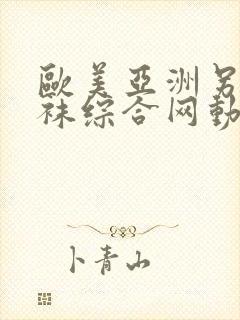 欧美亚洲另类丝袜综合网动图封面