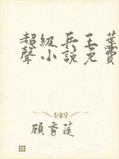 超级兵王叶谦有声小说免费全本完整版封面