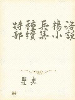 特种兵杨洛第三部续集小说