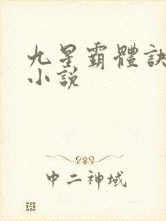 九星霸体诀原著小说封面