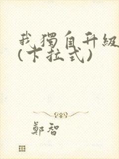 我独自升级漫画(下拉式)