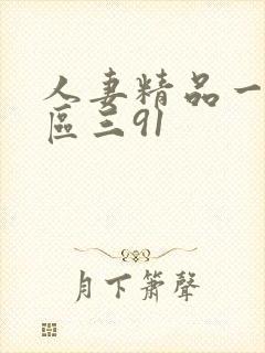 人妻精品一区二区三91