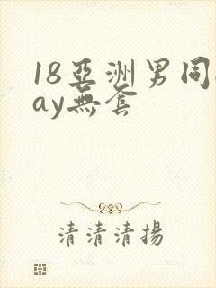 18亚洲男同gay无套封面