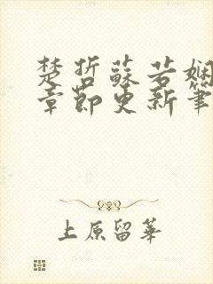 楚哲苏若娴最新章节更新笔趣阁