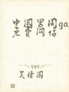 中国男同gay免费网站封面