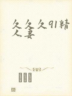 久久久91精品人妻
