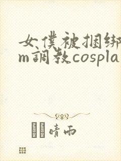 女仆被捆绑着sm调教cosplay