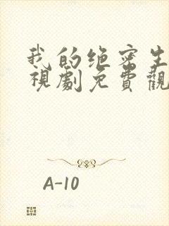 我的绝密生涯电视剧免费观看