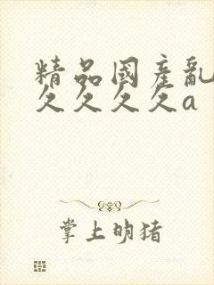 精品国产乱码久久久久久a丨