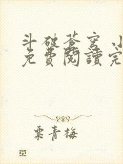 斗破苍穹 小说免费阅读完本封面