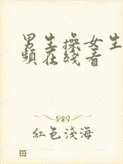 男生操女生的视频在线看