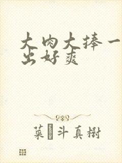 大肉大捧一进一出好爽