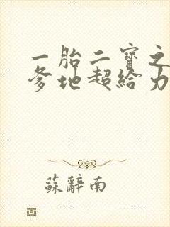 一胎二宝之总裁爹地超给力