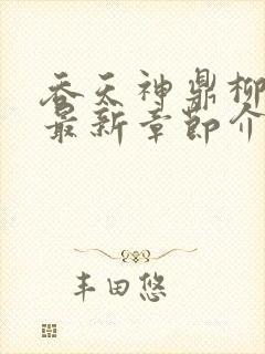 吞天神鼎柳无邪最新章节介绍