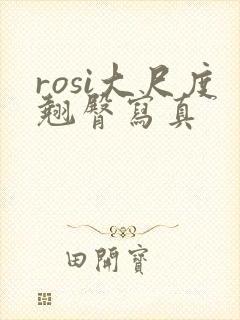 rosi大尺度翘臀写真封面