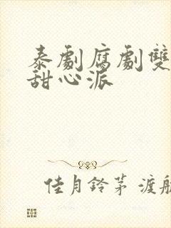 泰剧腐剧双男主甜心派