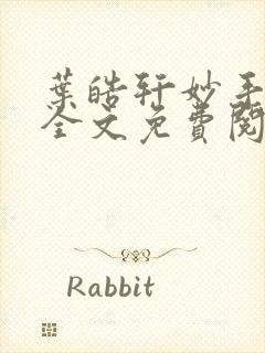 叶皓轩妙手圣医全文免费阅读